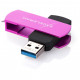 USB флеш накопичувач eXceleram 128GB P2 Series Purple/Black USB 3.1 Gen 1 (EXP2U3PUB128)