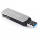 USB флеш накопичувач eXceleram 128GB P2 Series Silver/Black USB 3.1 Gen 1 (EXP2U3SIB128)