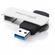 USB флеш накопичувач eXceleram 16GB P2 Series White/Black USB 3.1 Gen 1 (EXP2U3WHB16)