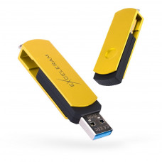 USB флеш накопичувач eXceleram 64GB P2 Series Yellow2/Black USB 3.1 Gen 1 (EXP2U3Y2B64)