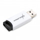 USB флеш накопичувач eXceleram 16GB H2 Series White/Black USB 3.1 Gen 1 (EXU3H2W16)