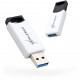 USB флеш накопичувач eXceleram 32GB H2 Series White/Black USB 3.1 Gen 1 (EXU3H2W32)