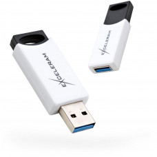 USB флеш накопичувач eXceleram 64GB H2 Series White/Black USB 3.1 Gen 1 (EXU3H2W64)