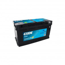 Акумулятор автомобільний EXIDE START-STOP AGM 96Ah Ев (-/+) (EK960)