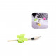 Тримач для кабелю Extradigital CC-948 Cable Clips butterfly, Green (KBC1713)