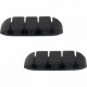 Тримач для кабелю Extradigital CC-967 Cable Clips, Black (KBC1806)