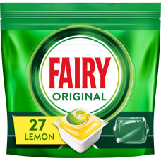Таблетки для посудомийних машин Fairy Original All in One Lemon 27 шт. (8006540726891)