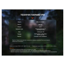 Акумулятор Fenix 16340 (1050 mAh) Type-C (ARB-L16-1050UP)