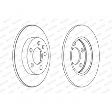 Гальмівний диск FERODO DDF1155