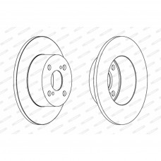 Гальмівний диск FERODO DDF1487