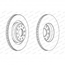 Гальмівний диск FERODO DDF1503C