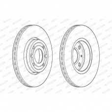 Гальмівний диск FERODO DDF1978