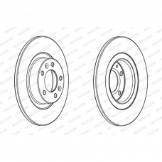 Гальмівний диск FERODO DDF2297C