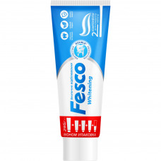 Зубна паста Fesco Whitening Безпечне відбілювання 250 мл (4823098414063)