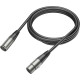 Мікрофонний кабель Fifine XLR Male to Female Black 1.8 м (L9C)