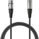 Мікрофонний кабель Fifine XLR Male to Female Black 1.8 м (L9C)