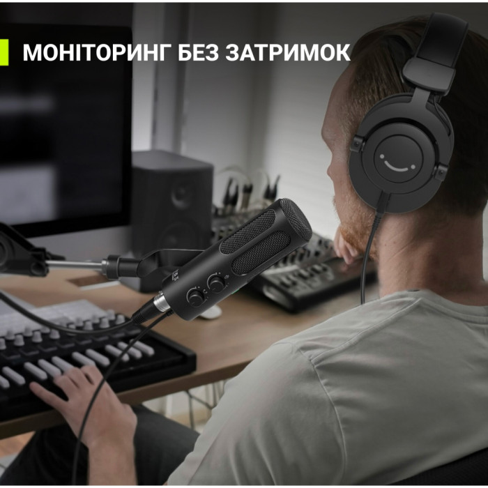 Мікрофон Fifine Tank 3 USB/XLR Black (Tank3)
