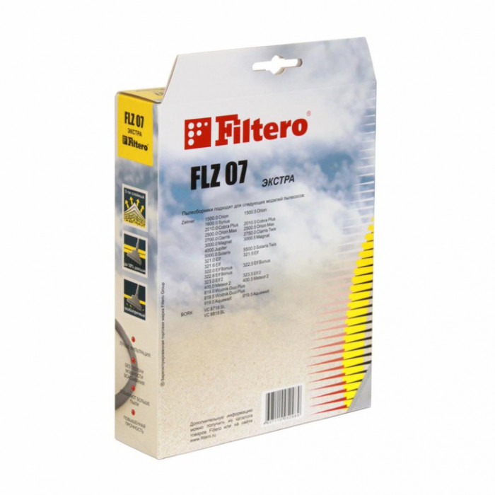Мішок для пилососу Filtero FLZ 07(4) Экстра