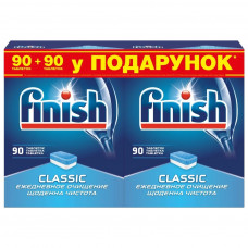 Таблетки для посудомийних машин Finish Classic 90+90 шт (4820108003118)