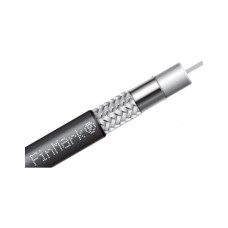 Кабель телевізійний FinMark RG-58-TC90 коаксіальний, black, 100м=1бхт (045821)