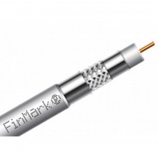 Кабель телевізійний FinMark RG-6 TRISHIELD, CCS, 305м, white (F6TSV_305_white)