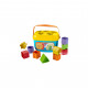 Розвиваюча іграшка Fisher-Price Відерце з кубиками Яскраве (FFC84)