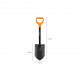 Лопата Fiskars Solid, 80 см, 1.35кг (1066715)