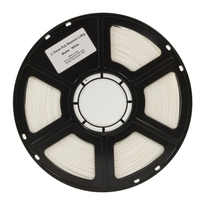 Пластик для 3D-принтера Flashforge PLA 1,75mm 1kg Matte White (90007474001)