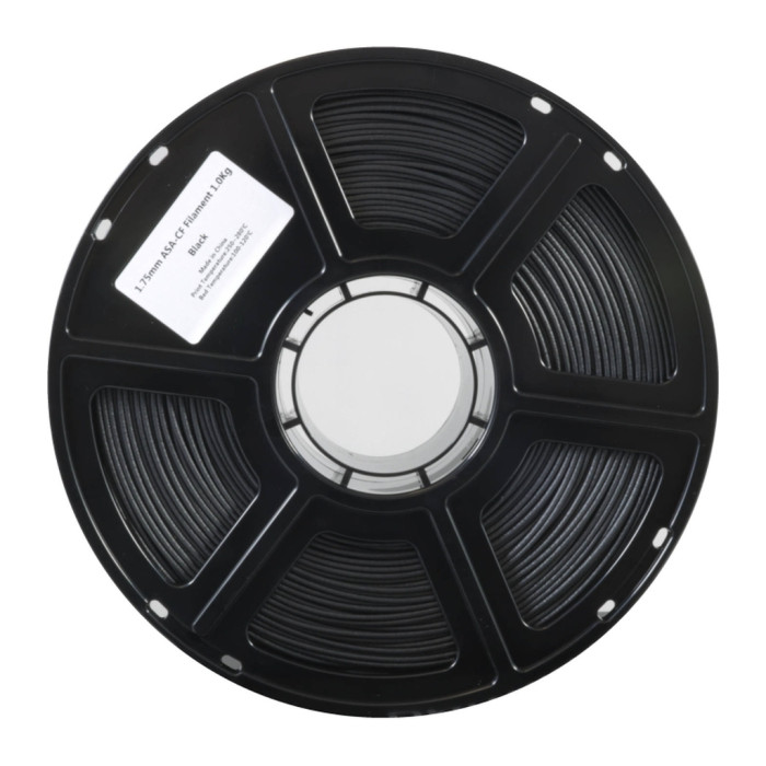Пластик для 3D-принтера Flashforge ASA-CF 1,75mm 1kg Black (90009139001)