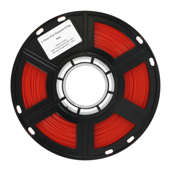 Пластик для 3D-принтера Flashforge PLA 1,75mm 0,5kg Red (PR2)
