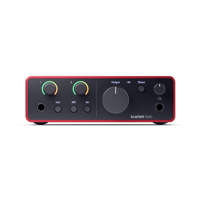 Аудіоінтерфейс Focusrite Комплект для звукозапису: аудіоінтерфейс Scarlett Solo, мікрофон CM25 MkIII, навушники SH-450 (234618)
