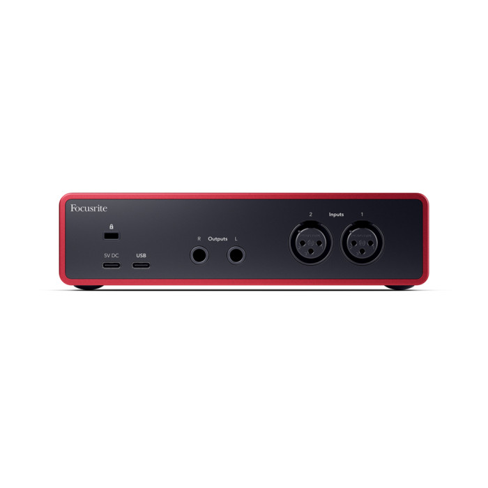 Аудіоінтерфейс Focusrite Комплект для звукозапису: аудіоінтерфейс Scarlett 2i2, мікрофон CM25 MkIII, навушники SH-450 (234620)