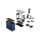Корпус для ПК Fractal Design Era 2 Midnight Blue (FD-C-ERA2N-03)