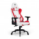 Крісло ігрове FragON 5X Series White/Red (FGLHF5BT4D1521RD1)