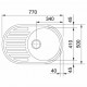Мийка кухонна Franke RONDA ROG 611 (114.0254.785)