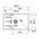 Мийка кухонна Franke Centro CNG 611-78 XL (114.0630.439)