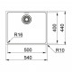 Мийка кухонна Franke Maris MRX 110-50/122.0598.741 (122.0598.741)