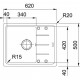 Мийка кухонна Franke BASIS BFG 611-62/114.0306.795