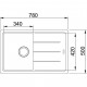 Мийка кухонна Franke BASIS BFG 611-78 /114.0258.031