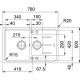 Мийка кухонна Franke BASIS BFG 651-78/114.0272.634