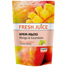 Рідке мило Fresh Juice Mango & Carambola дой-пак 460 мл (4823015923364)