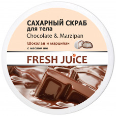 Скраб для тіла Fresh Juice Chocolate & Marzipan цукровий 225 мл (4823015925788)