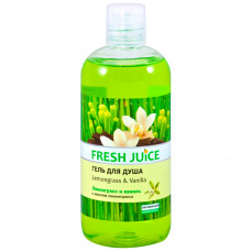 Гель для душу Fresh Juice Lemongrass & Vanilla 500 мл (4823015933813)