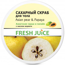 Скраб для тіла Fresh Juice Asian Pear & Papaya цукровий 225 мл (4823015936418)