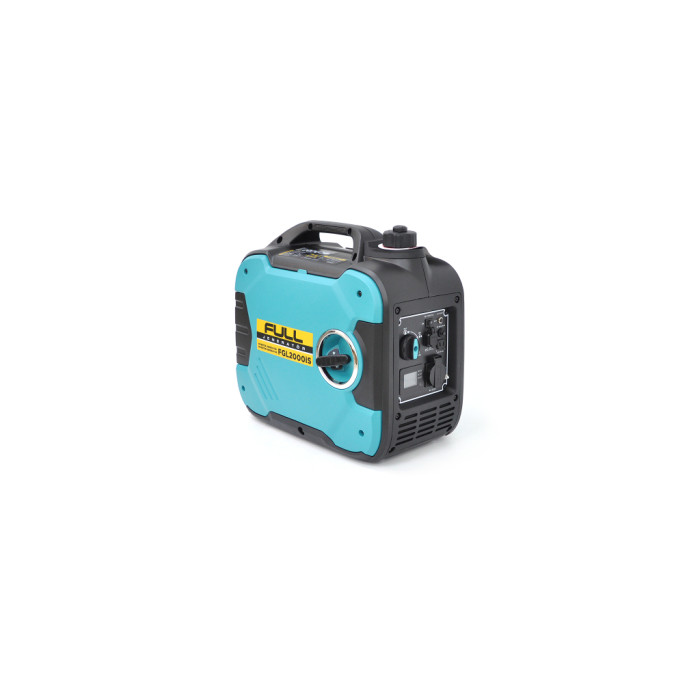 Генератор FULL FGL2000iS, інверторний 2kVA/2kW, 4l, 0.9l/год, ручний пуск (FGL2000iS)