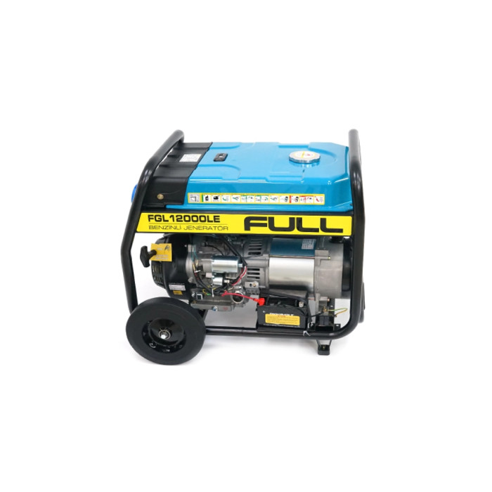 Генератор FULL FGL 12000LE, 12kVA/9.0kW, 28l, 3l/год, ручний/електростартер, (без АКБ) (FGL 12000LE)