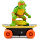Ігровий набір Funrise TMNT Черепашки-ніндзя класичні Скейтбордист з лаунчером Мікеланджело (71041)