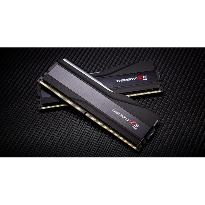 Модуль пам'яті для комп'ютера DDR5 32GB (2x16GB) 6400 MHz Trident Z5 RGB G.Skill (F5-6400J3039G16GX2-TZ5RK)
