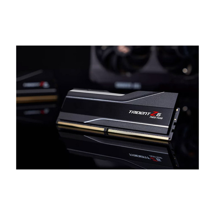Модуль пам'яті для комп'ютера DDR5 32GB (2x16GB) 6400 MHz Trident Z5 Neo RGB Black G.Skill (F5-6400J3239G16GX2-TZ5NR)