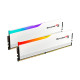 Модуль пам'яті для комп'ютера DDR5 64GB (2x32GB) 6400 MHz Ripjaws M5 RGB Matte White G.Skill (F5-6400J3239G32GX2-RM5RW)